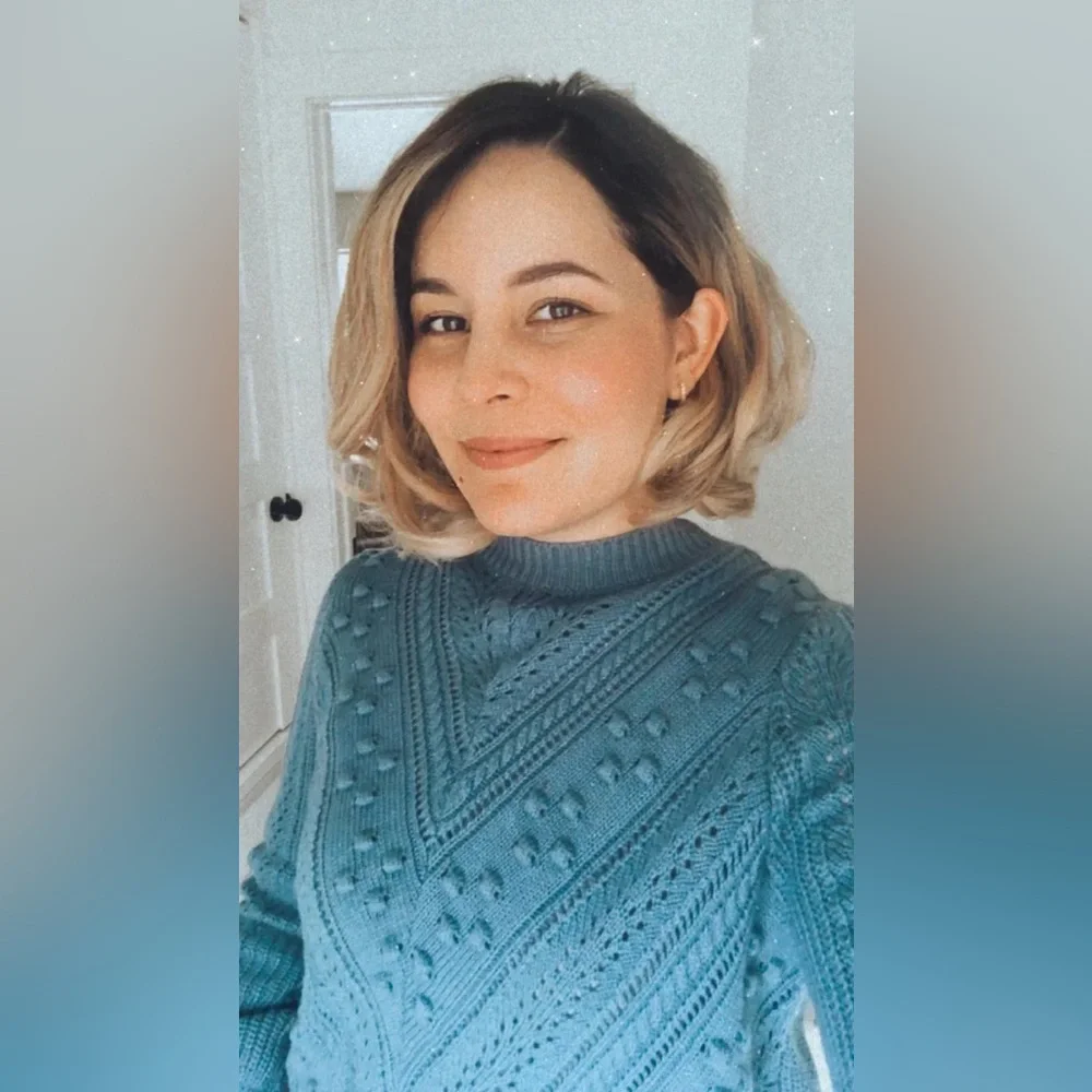 Sézane Solal Jumper in Vintage Blue | Size S - Picture 9 of 16